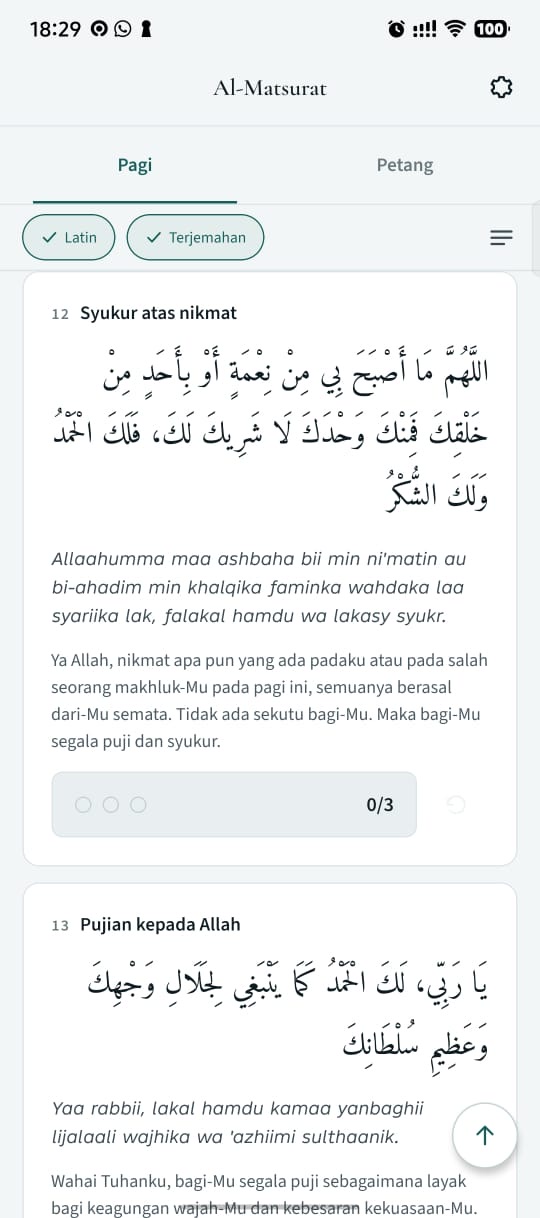 Mode Pagi