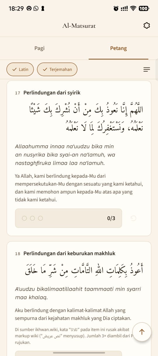Mode Petang